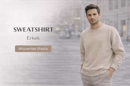Sweatshirt erkek